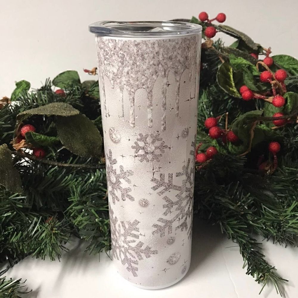 Christmas
snowflake 20 oz Tumbler  - Picture 2 of 5